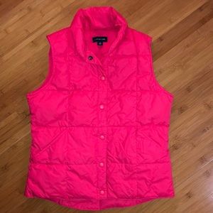 Lands’ End Down Vest Size Small